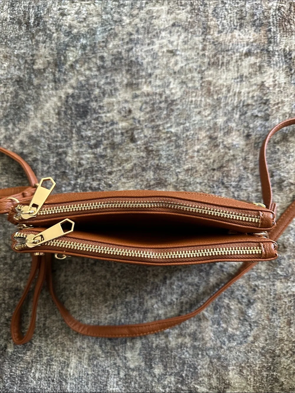 Isabelle NEW Multi-Pocket Crossbody Bag and Wristlet Clutch.